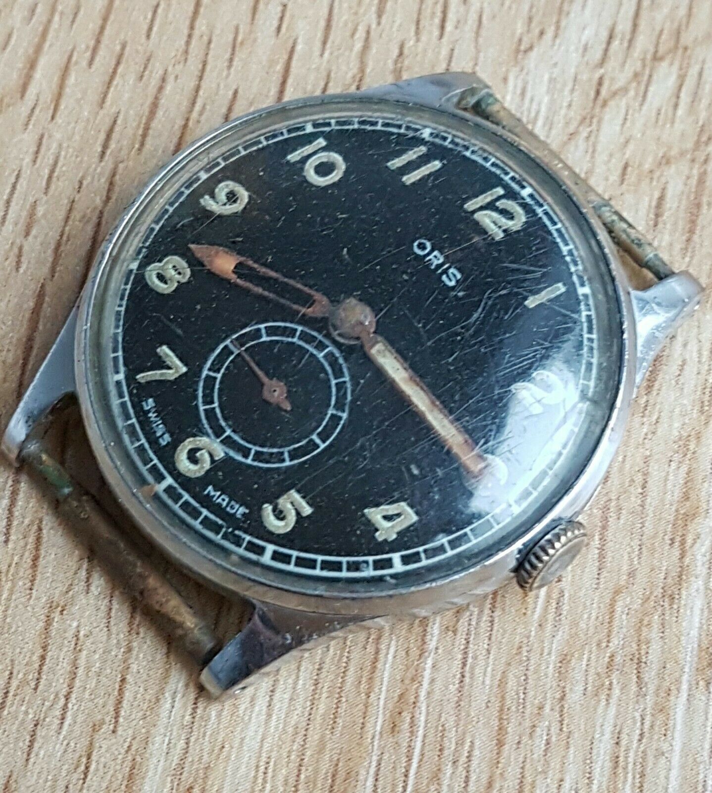 Oris Cal 291 military watch for repair Rare watch WatchCharts