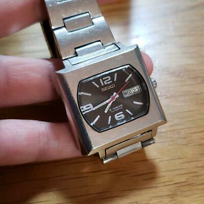 SEIKO セイコー　SーWave 7S26ー5000 SEIKO 7S26-5000 AUTOMATIC S WAVE 7S26 5000 WATCH (SK-241
