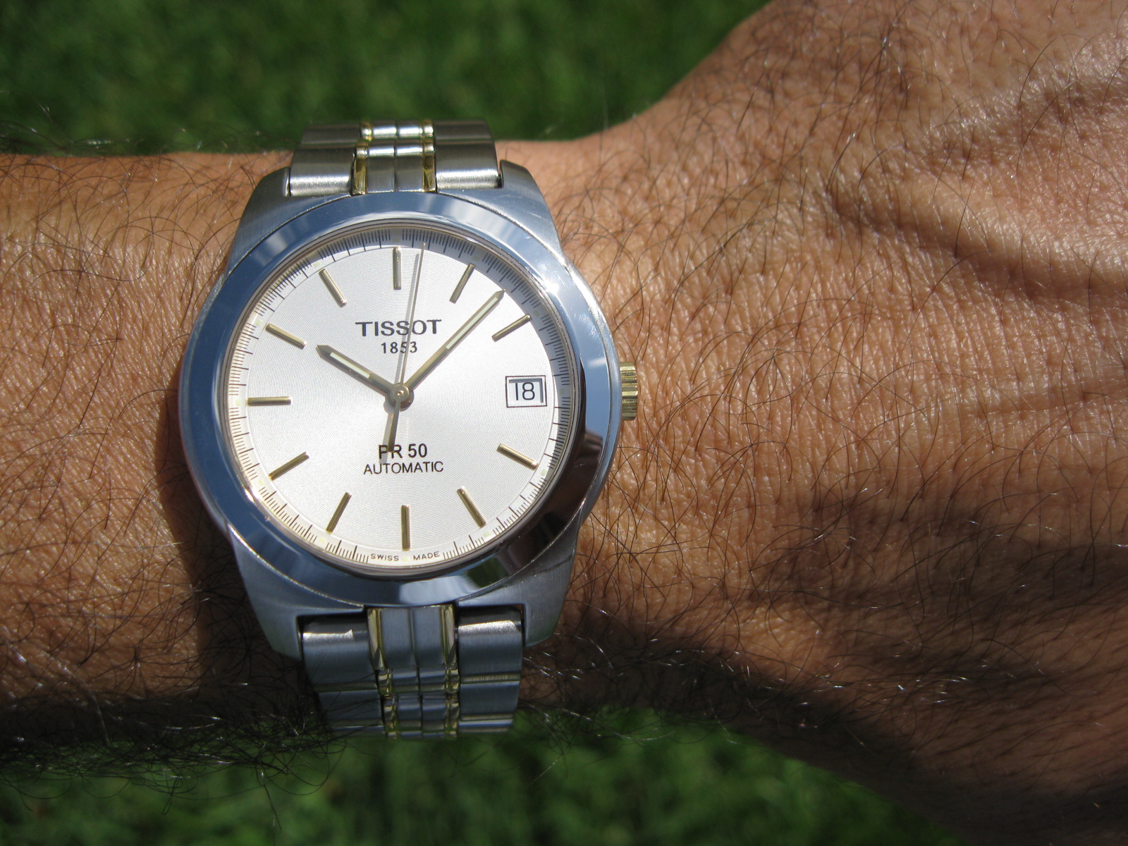 FS: Tissot PR 50 Automatic Men's Two Tone Watch - gorgeous FS: Tissot PR 50 Automatic Men's Two Tone Watch - gorgeous