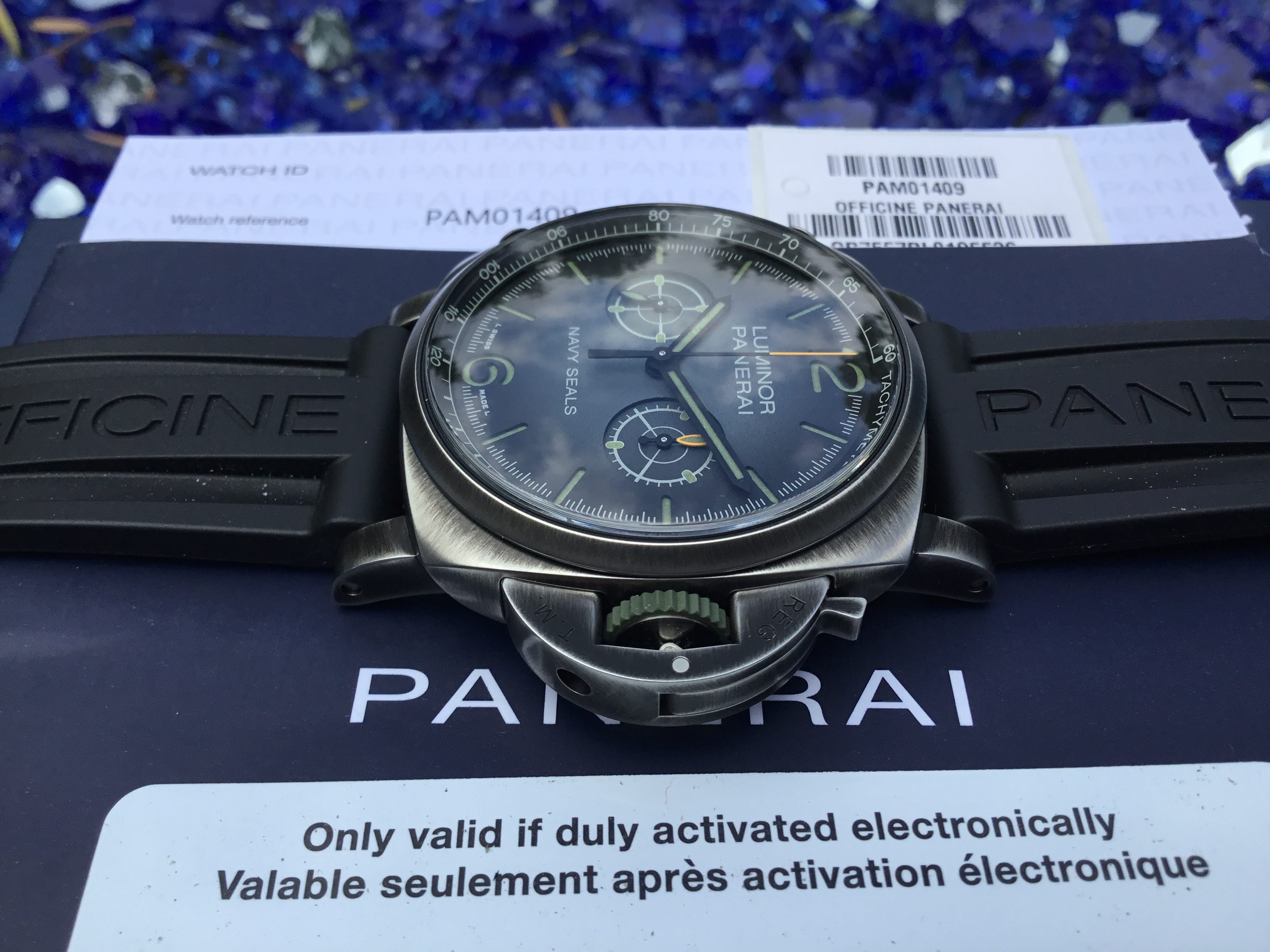 FS Panerai Luminor Chrono Navy Seals PAM01409 WatchCharts