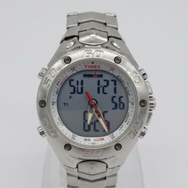 timex ironman dual tech triathlon t56371 for sale