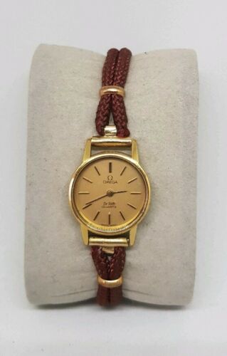 Omega De Ville Quartz Gold Plated Ladies Swiss Made Watch Cal 1350