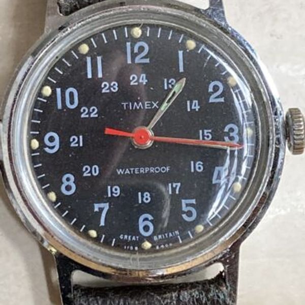 VINTAGE TIMEX SPRITE WRISTWATCH -24 Hour Marker- 1969 | WatchCharts ...