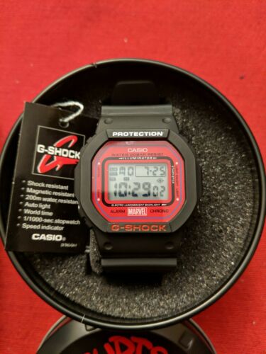 casio spider man watch