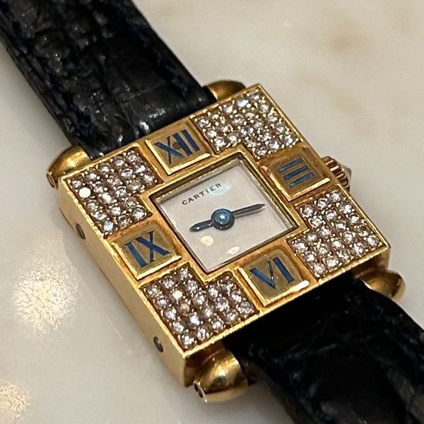 Obus Diamond Rare Cartier Obus Diamond | WatchCharts Marketplace