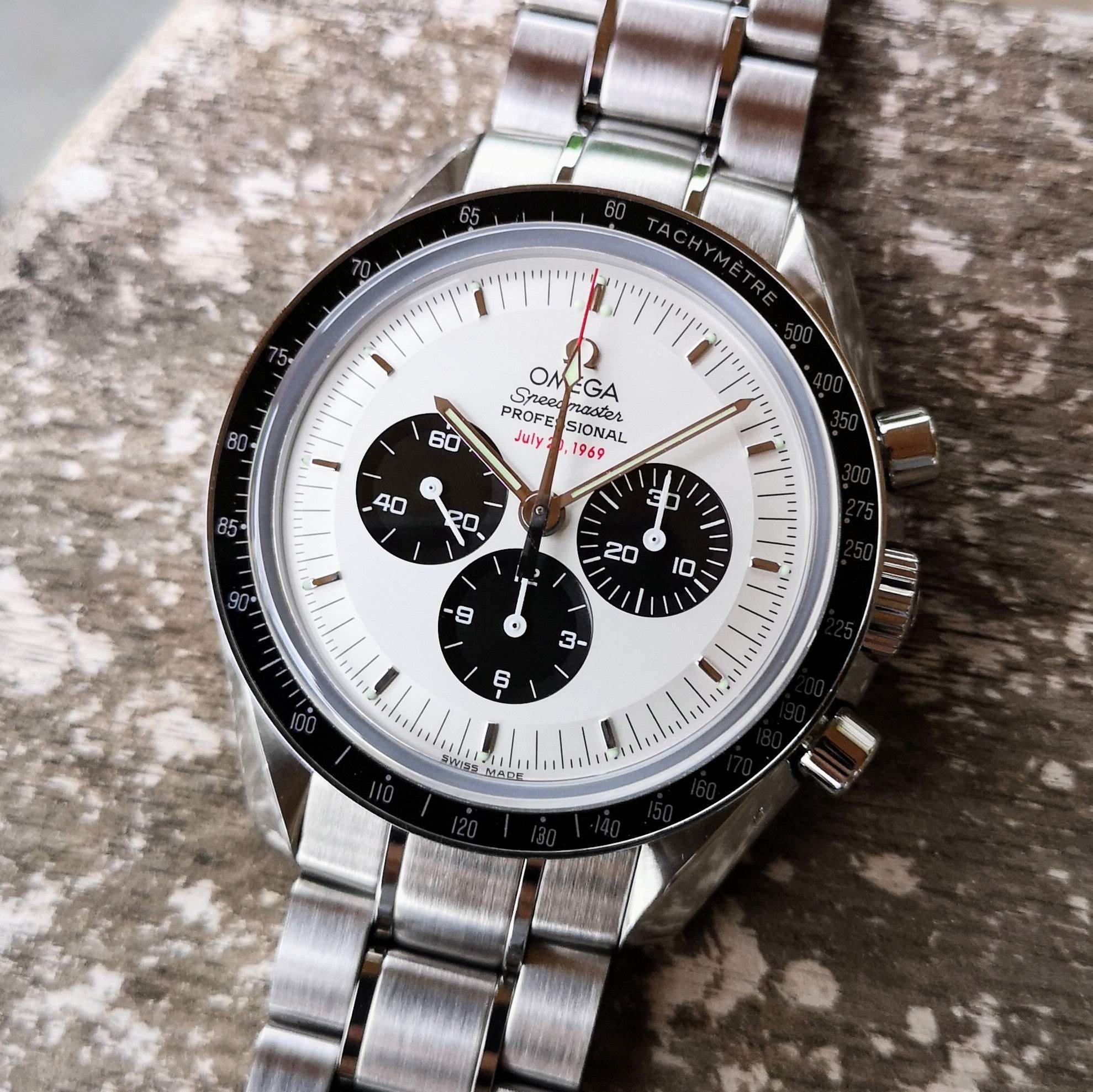 WTS Omega Speedmaster Professional Moonwatch Apollo XI 35th Anniversary Panda Mod FULL SET WatchCharts Marketplace