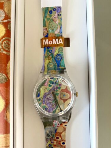 Swatch Special ED MOMA HOPE II GUSTAV KLIMT GZ349 NEW in Box