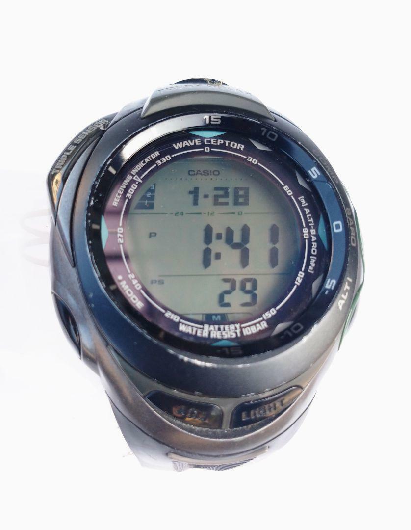 Casio Pro Trek Solar PRW?1200J Chronograph Men's Watch 2006 wl44401 |  WatchCharts Marketplace