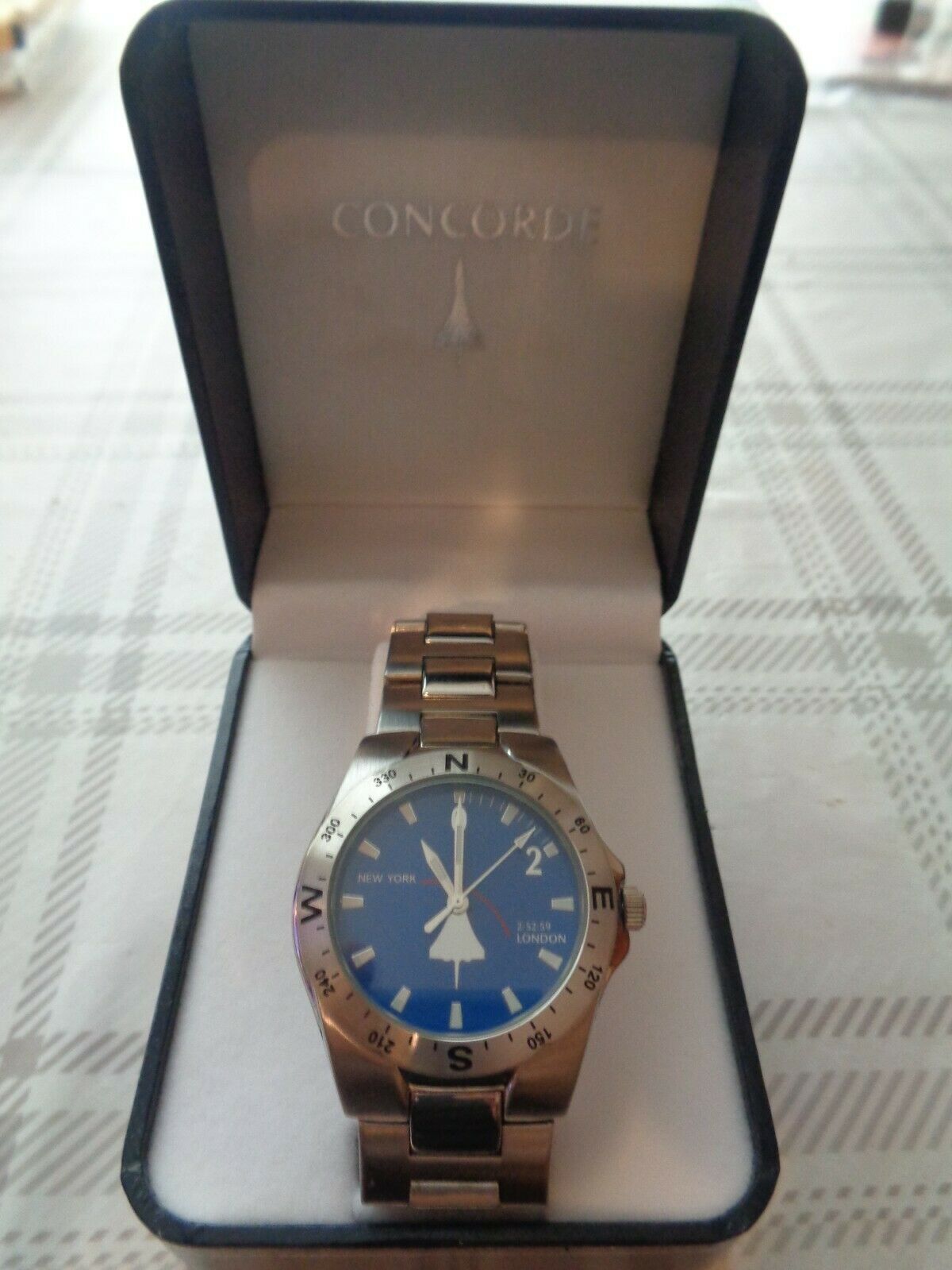 CONCORDE MACH 2 COLLECTABLE COMMEMORATIVE MEN S WATCH NEW IN THE BOX WITH COA WatchCharts Marketplace