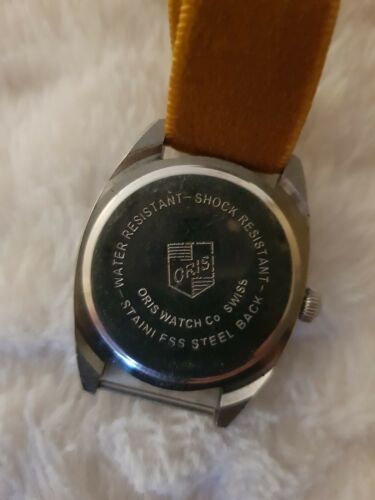 Vintage Refurbished Oris 1971 1983 17 jewels pilot style watch