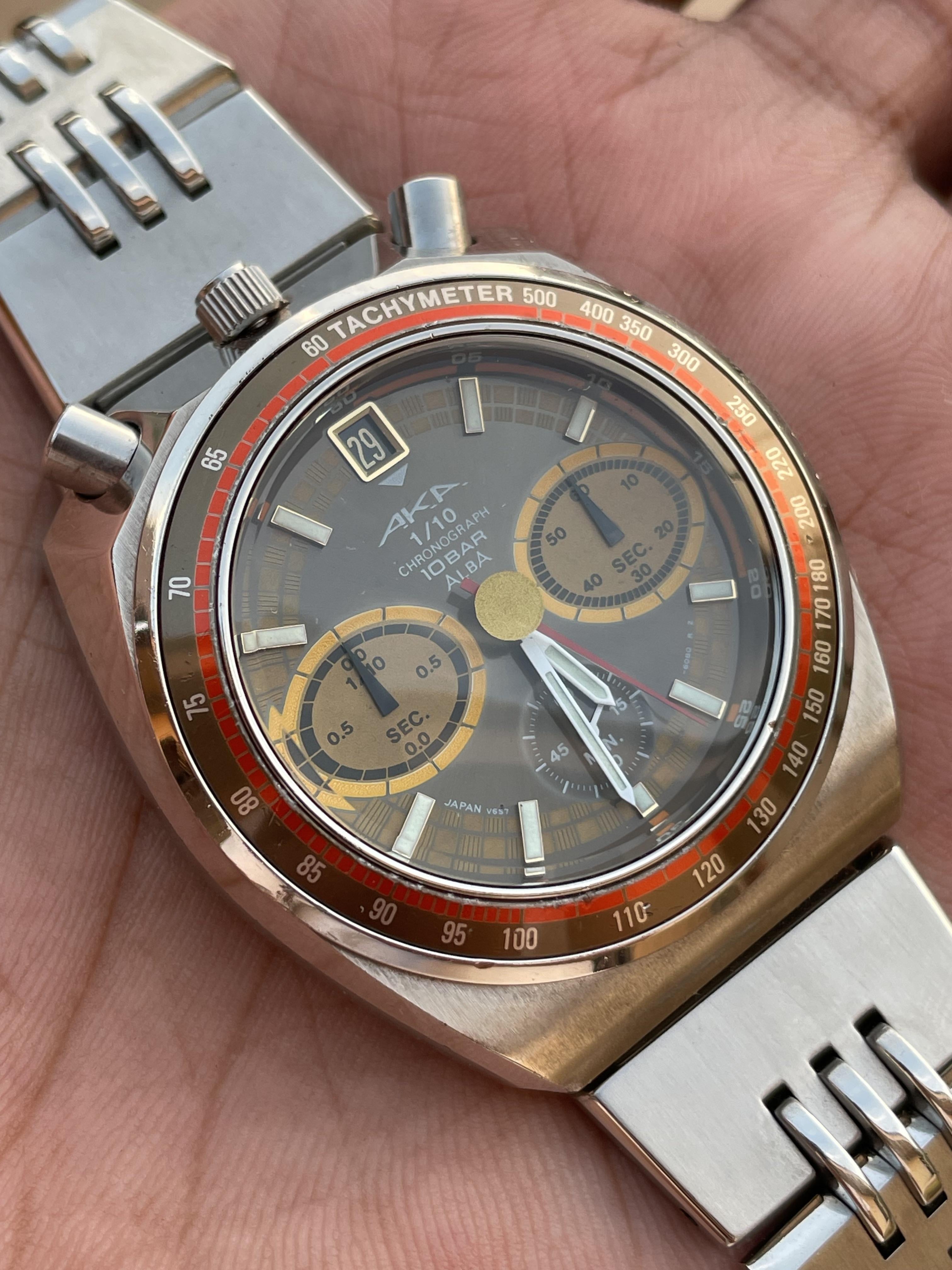 Seiko Alba Bullhead Chronograph V657-6080 Price as of June 2026