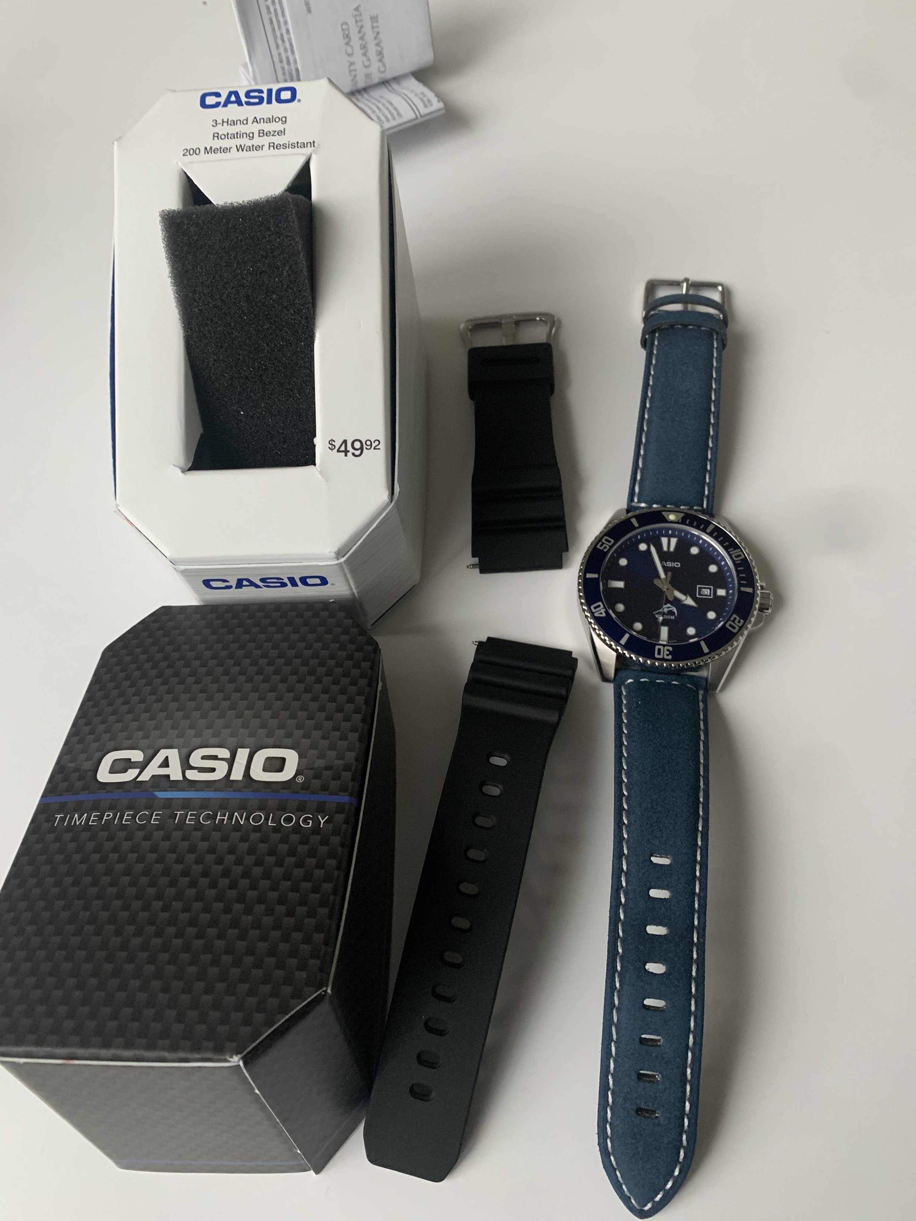 Casio duro mdv106 discount blue