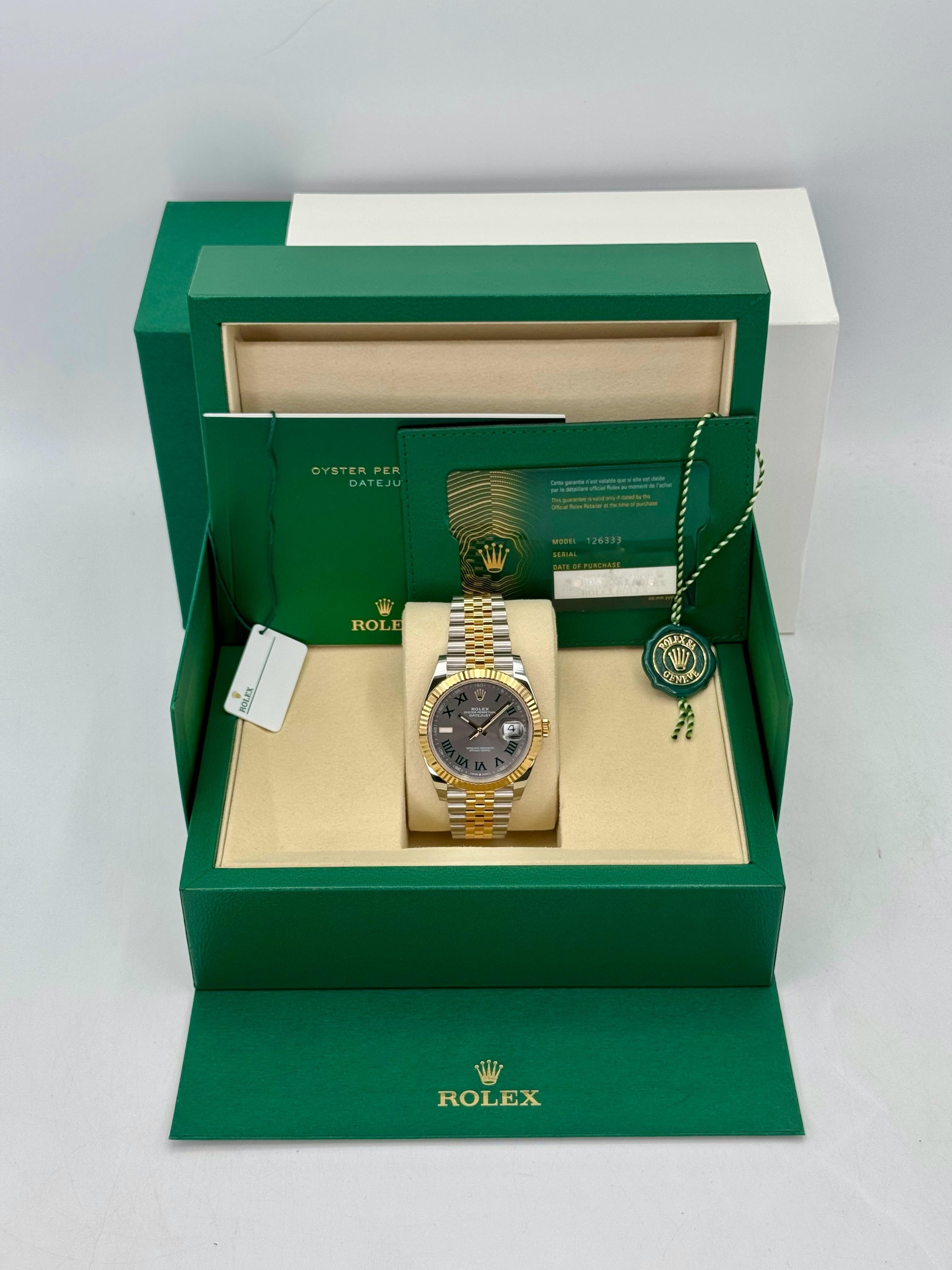WTS] NEW 2025 Rolex Datejust 41mm 126333 Two-Tone Jubilee
