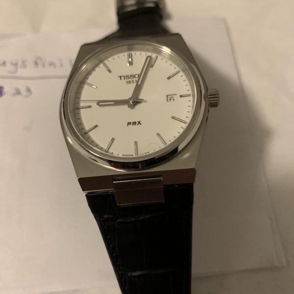 SOLD) Brand New Tissot PRX - Blue - 40mm Quartz - Leather
