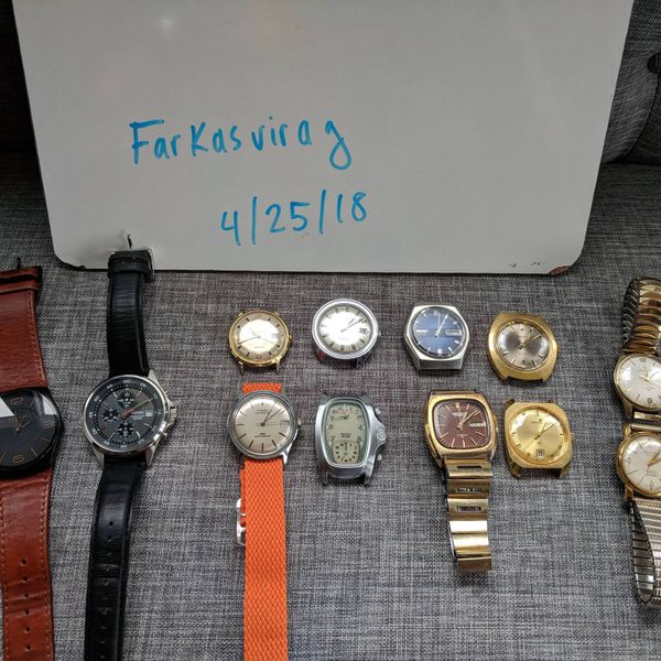 [WTS] Four Affordable Vintage Watch Lots (Featuring various Funky 70s