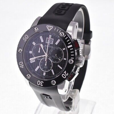 EDOX Class 1 10014-1 Chrono Offshore Big Date black Dial Quartz