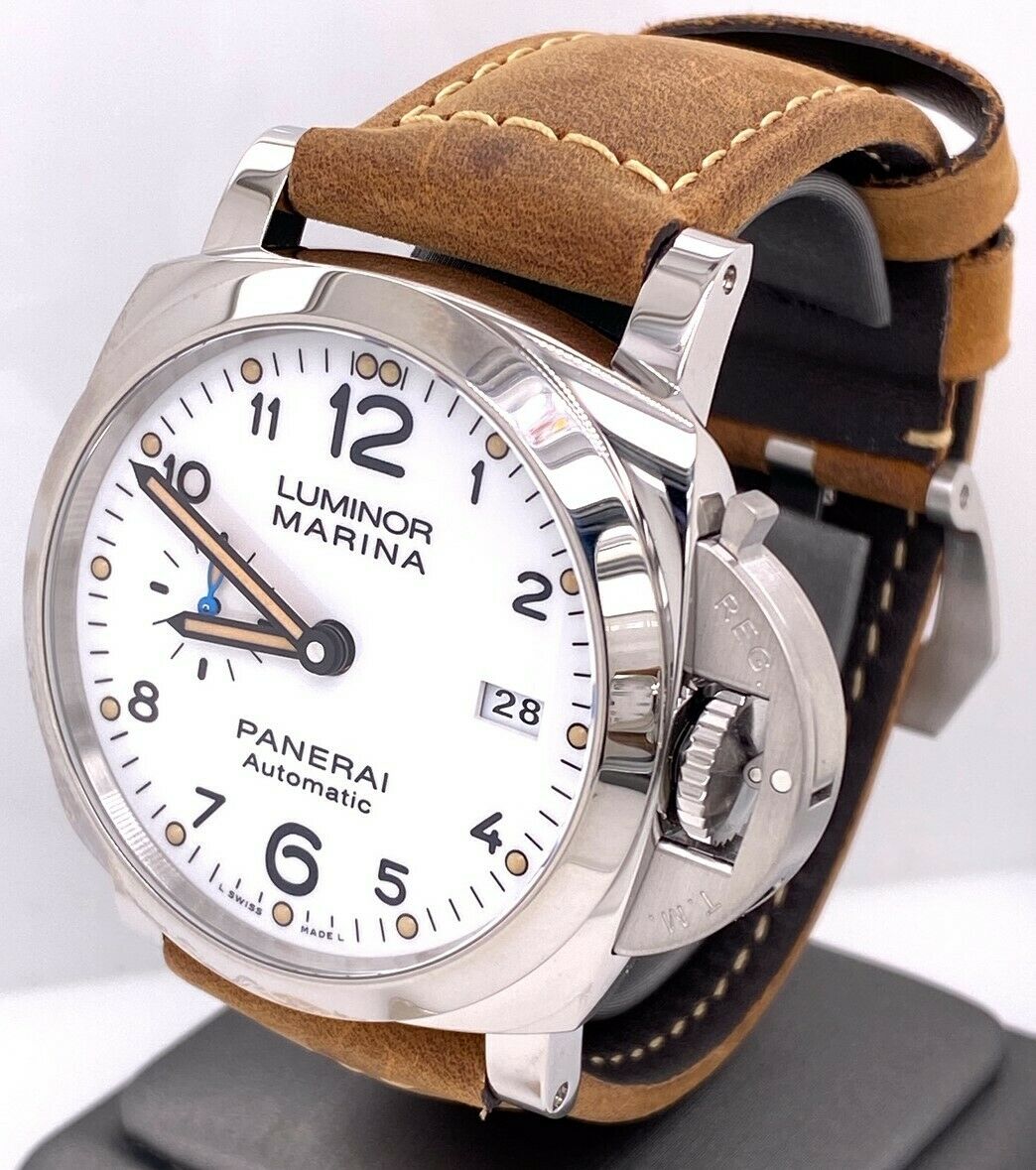 Panerai Luminor Marina Automatic Watch 44mm Pam 1499 PAM01499