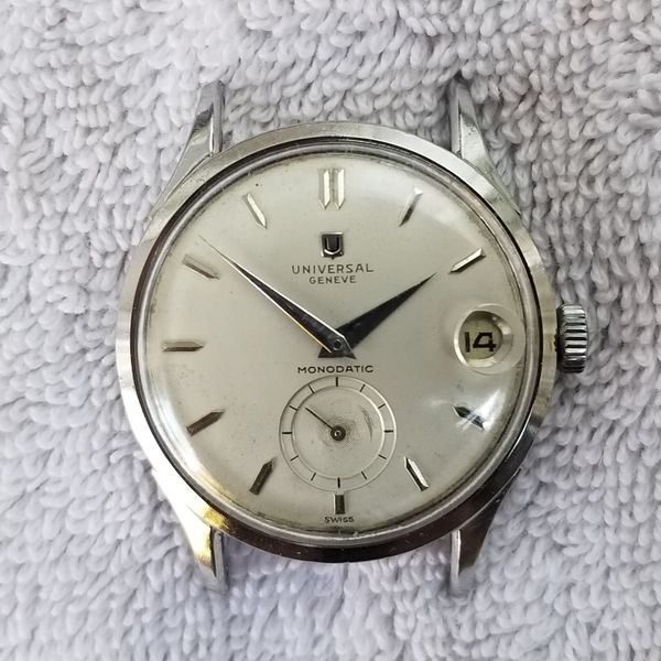 FS] Universal Geneve Monodatic (all original vintage, great 
