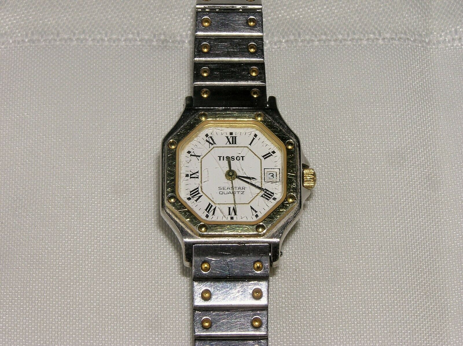 Tissot Seastar Octagonal コンビカラー 1980年代 Tissot Seastar Octagonal コンビカラー 1980年代 - メルカリ