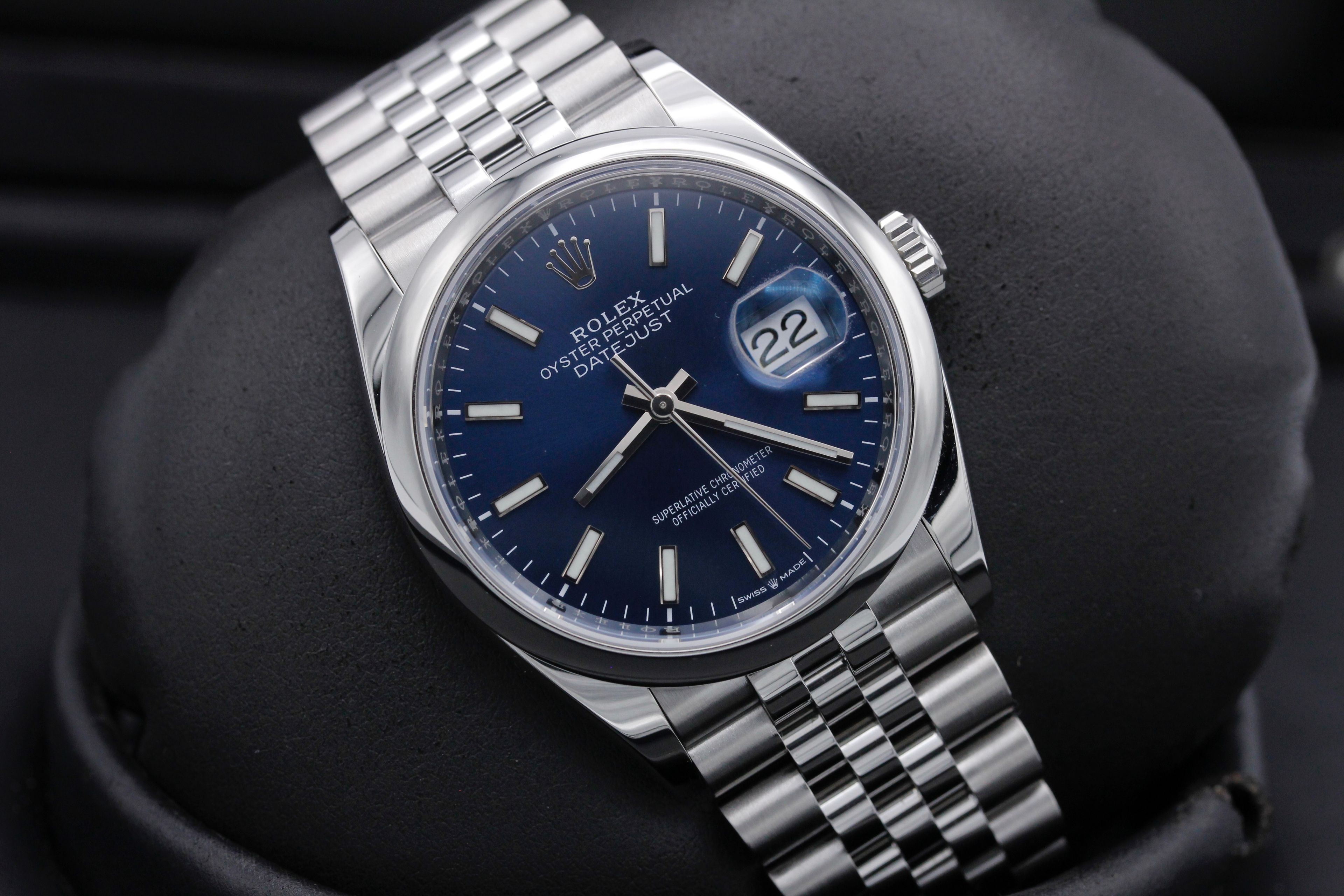 Rolex 126200 clearance blue