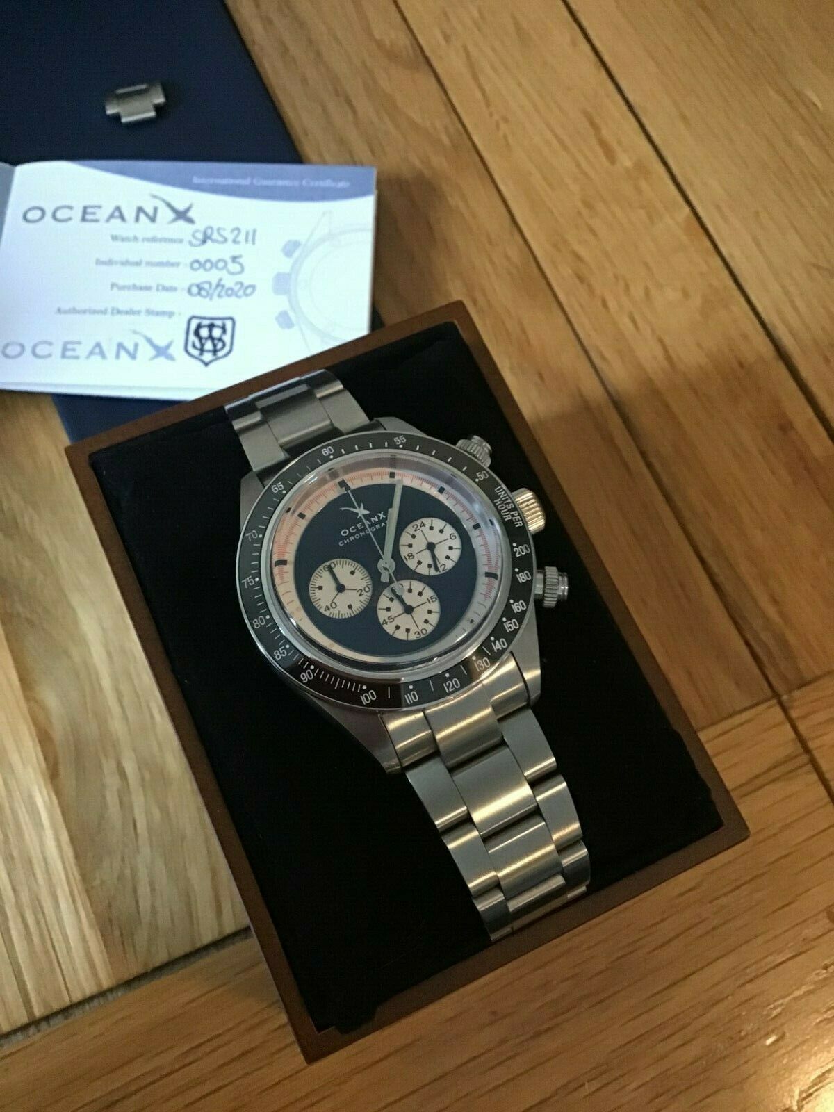 Oceanx speed racer discount chronograph