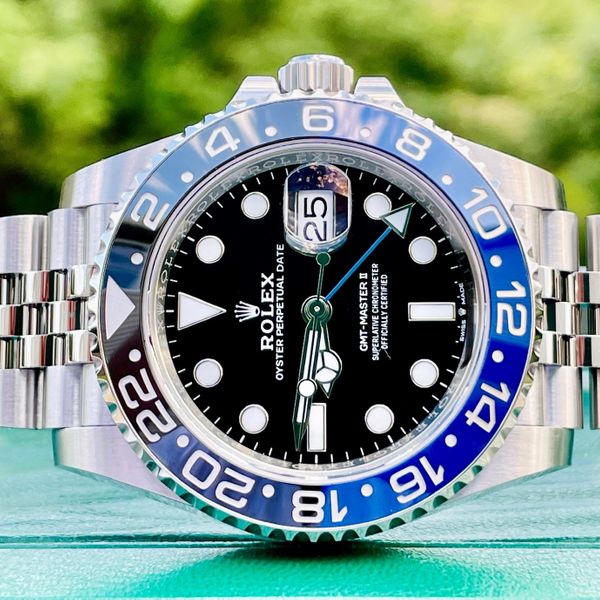 FS Rolex BATMAN / BATGIRL GMT 126710BLNR. NEW! 2021yr! WatchCharts