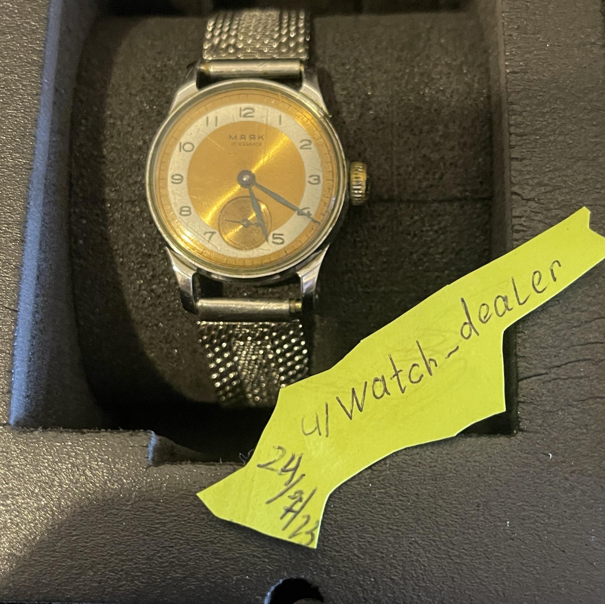WTS] Mayak (Маяк) USSR RARE gold dial watch from Soviet Union 1964 ONLY 60$  | WatchCharts