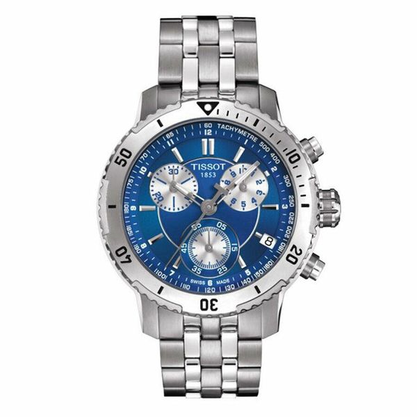 Tissot PRS 200 – Orologio Uomo Al Quarzo Swiss Made – Cassa 42 Mm In Acciaio, Vetro Zaffiro, Impermeabile 200m, Cinturino In Acciaio - 2