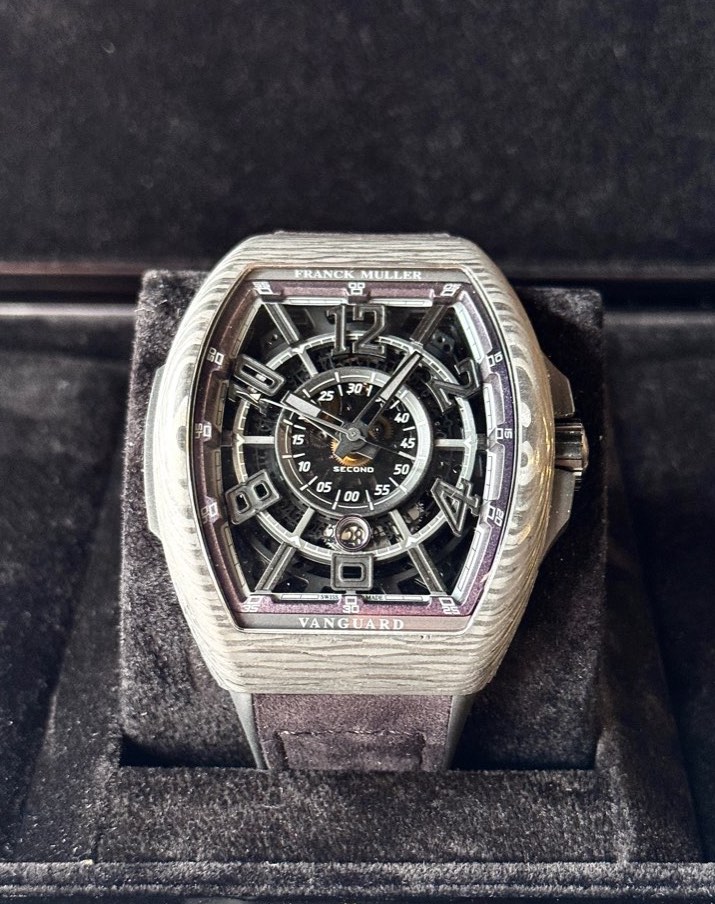 CHEAPEST DEAL Franck Muller Vanguard Racing Skeleton Carbon