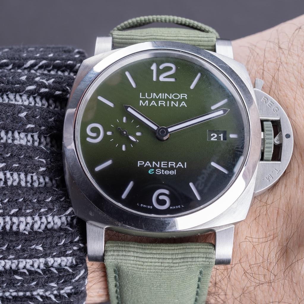 WTS WTT Panerai Luminor Marina Verde Smeraldo 44mm Green