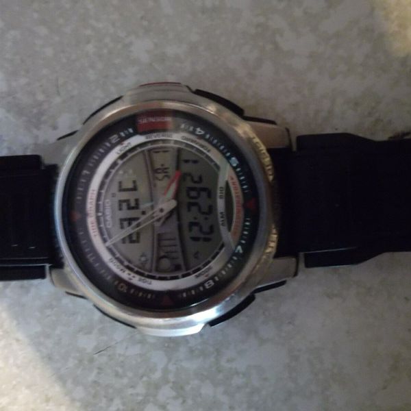 CASIO TIDE GRAPH AQF100 WATCH WatchCharts Marketplace
