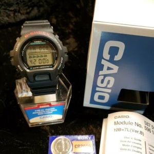 Vintage Men's 1996 Casio G-Shock DW-6600-1V 1199 Illuminator