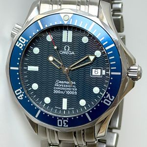 OMEGA Seamaster300 2531.80 Date Navy Dial Automatic Men\'s Watch_865221 sddefault.jpg main image 4