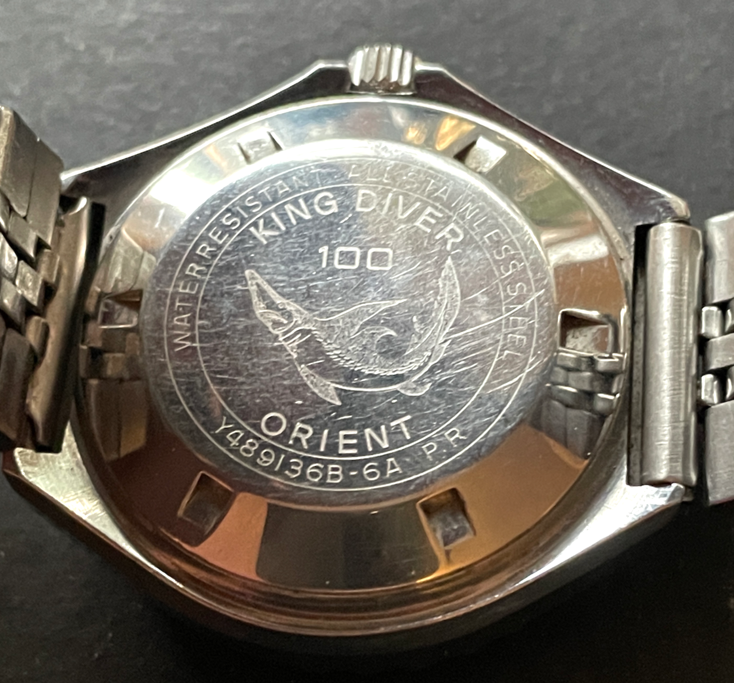 Vintage 1970's Orient King Diver Men's Watch Automatic 21j