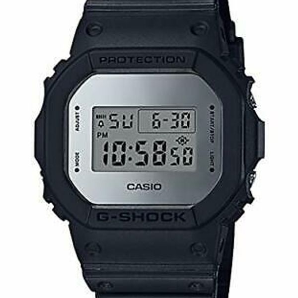 Casio Mens G Shock Square Digital Black Resin Band Wrist Watch Dw5600bbma 1 Watchcharts 2826