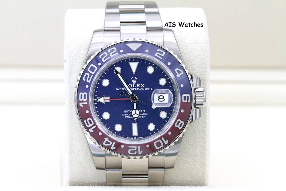 Rolex gmt 2024 pepsi blue dial