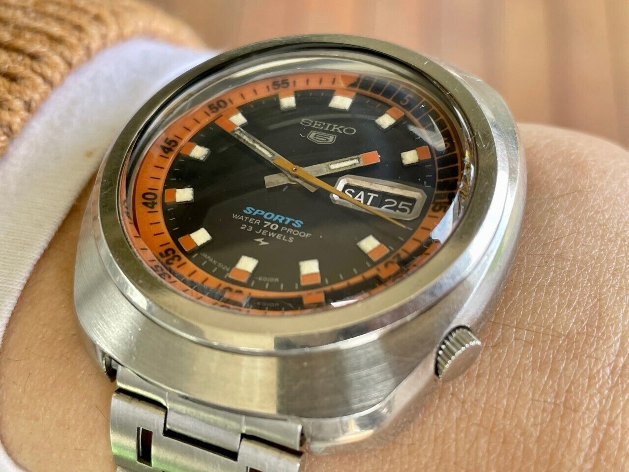 Vintage 1969 Seiko 5 Sports 5126-6010 Mens Watch | WatchCharts
