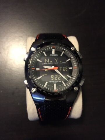 Seiko Sportura SNJ007 Citizen Perpetual Chrono WatchCharts Marketplace