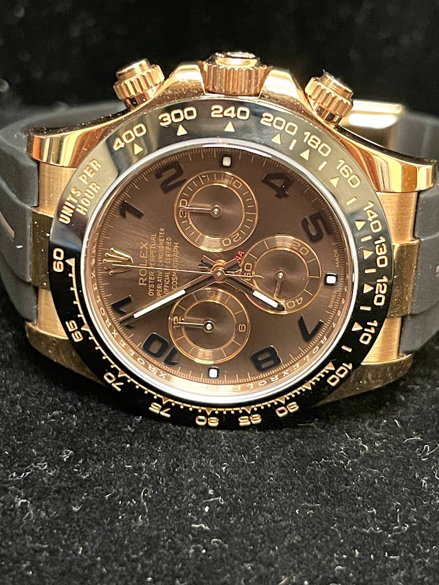 Rolex daytona rose gold on sale chrono24