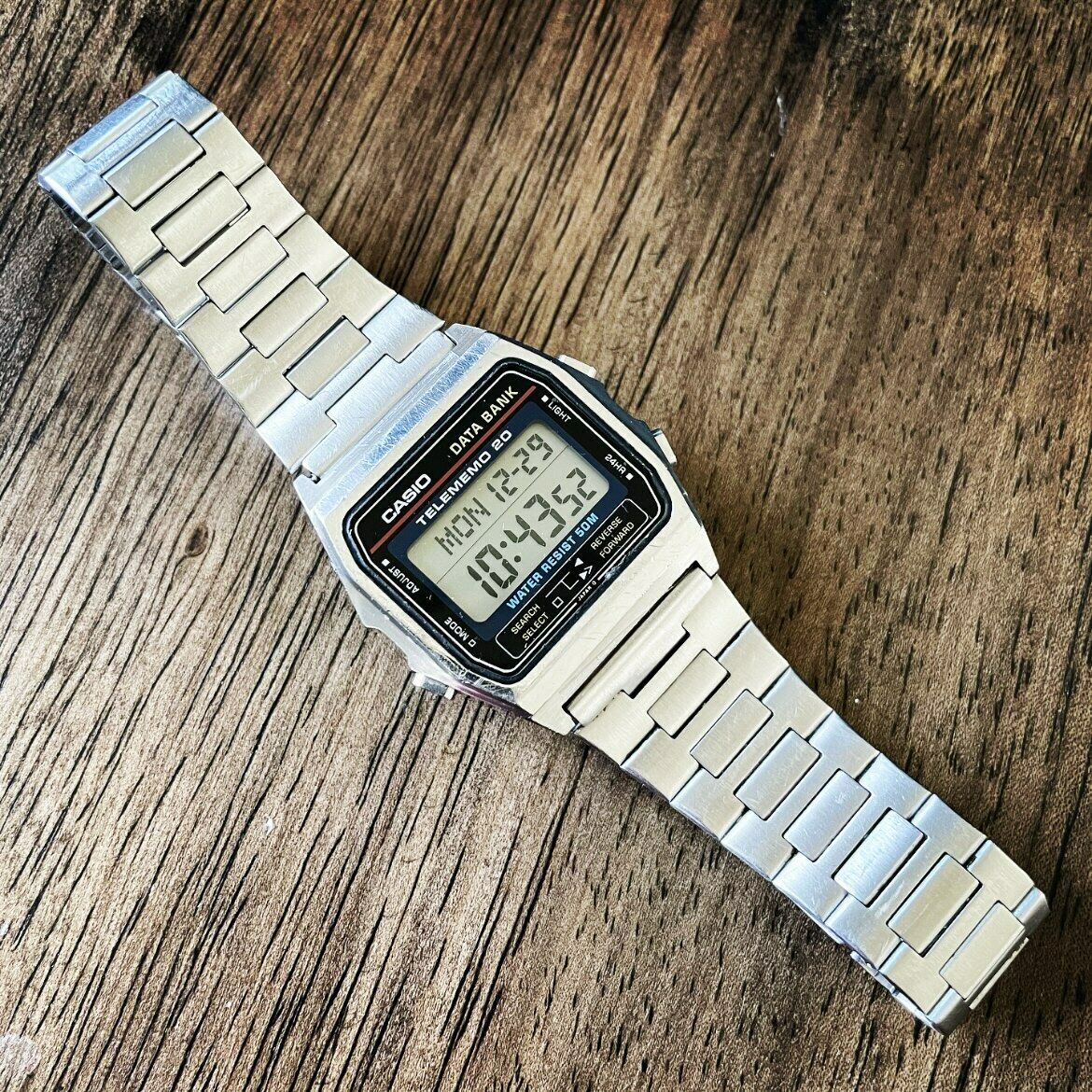 【CASIO】DB-50 DATA BANK ヴィンテージ 希少モデル CASIO】DB-50 DATA BANK ヴィンテージ 希少モデル