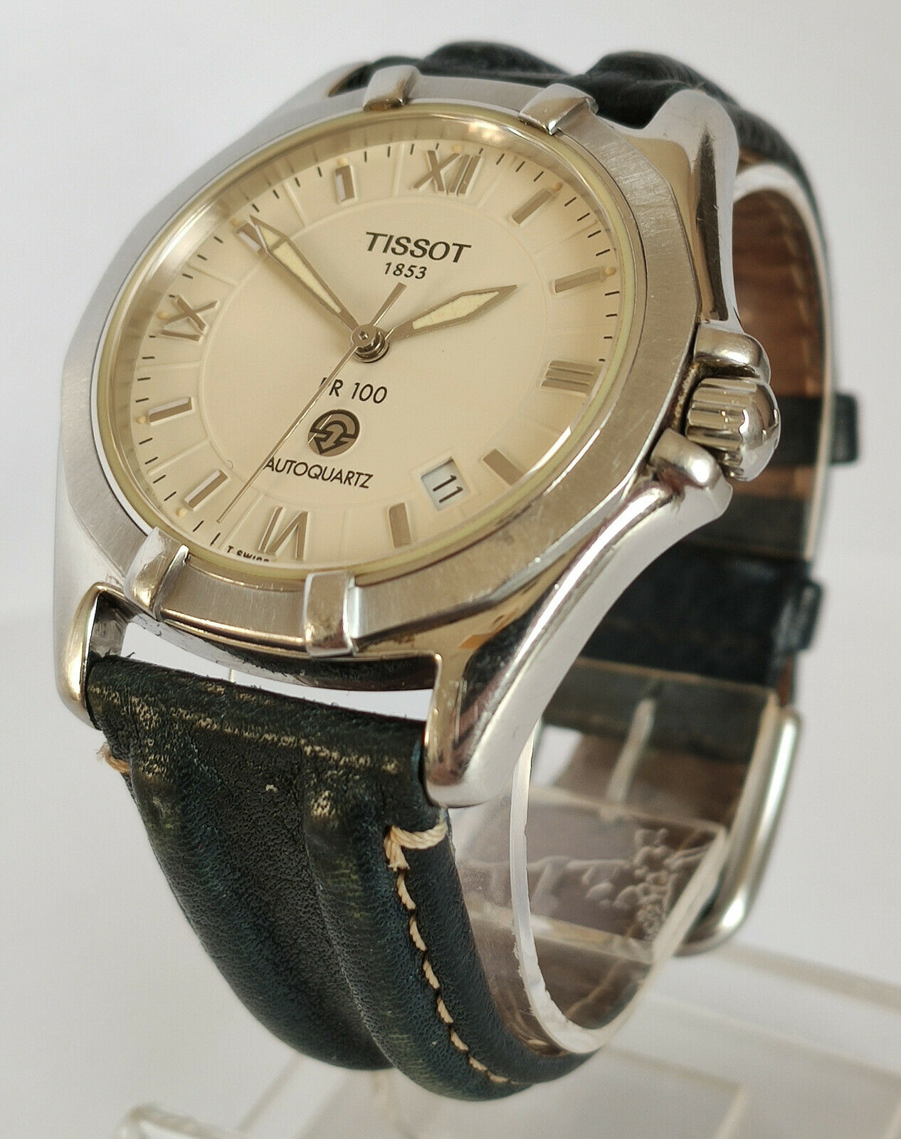 TISSOT PR100 Autoquartz Men s Watch P680 780 Original Leather