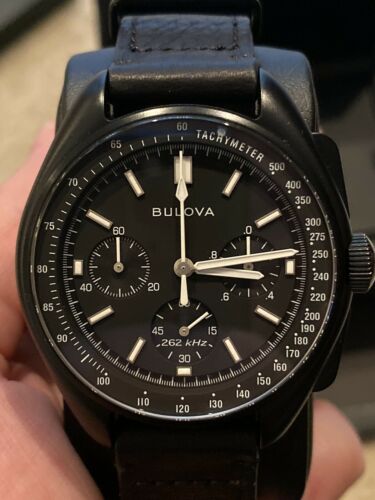 Bulova Men s 98A186 Special Edition Lunar Pilot Chronograph Moon Watch WatchCharts