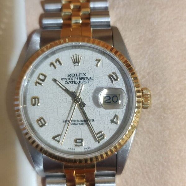 Rolex datejust 16233 computer dial | WatchCharts Marketplace