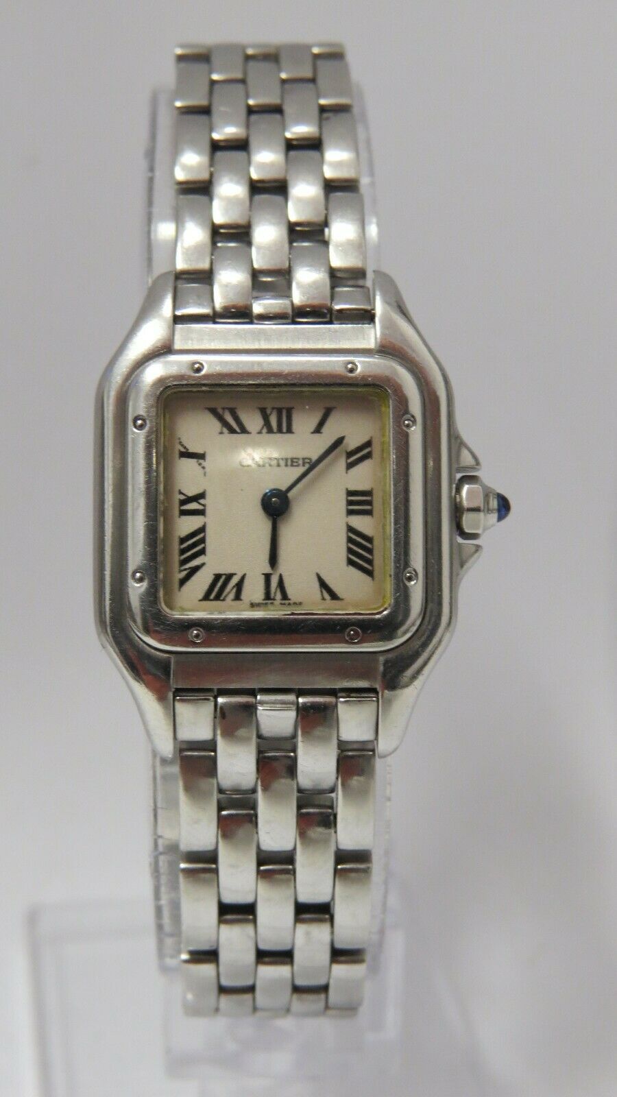 CARTIER 1320 PANTHERE WOMEN WATCH CALIBER 157 NOT WORKING 4 parts