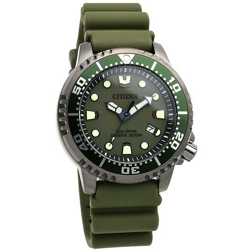 Citizen Promaster Marine BN0157-11X Green Eco-Drive Solar Diver