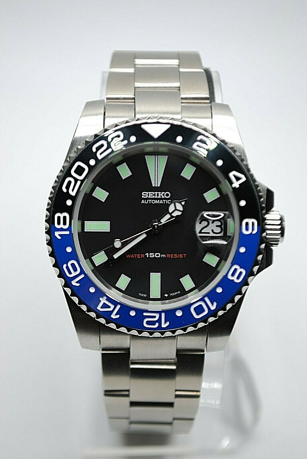 Seiko skx hot sale batman mod