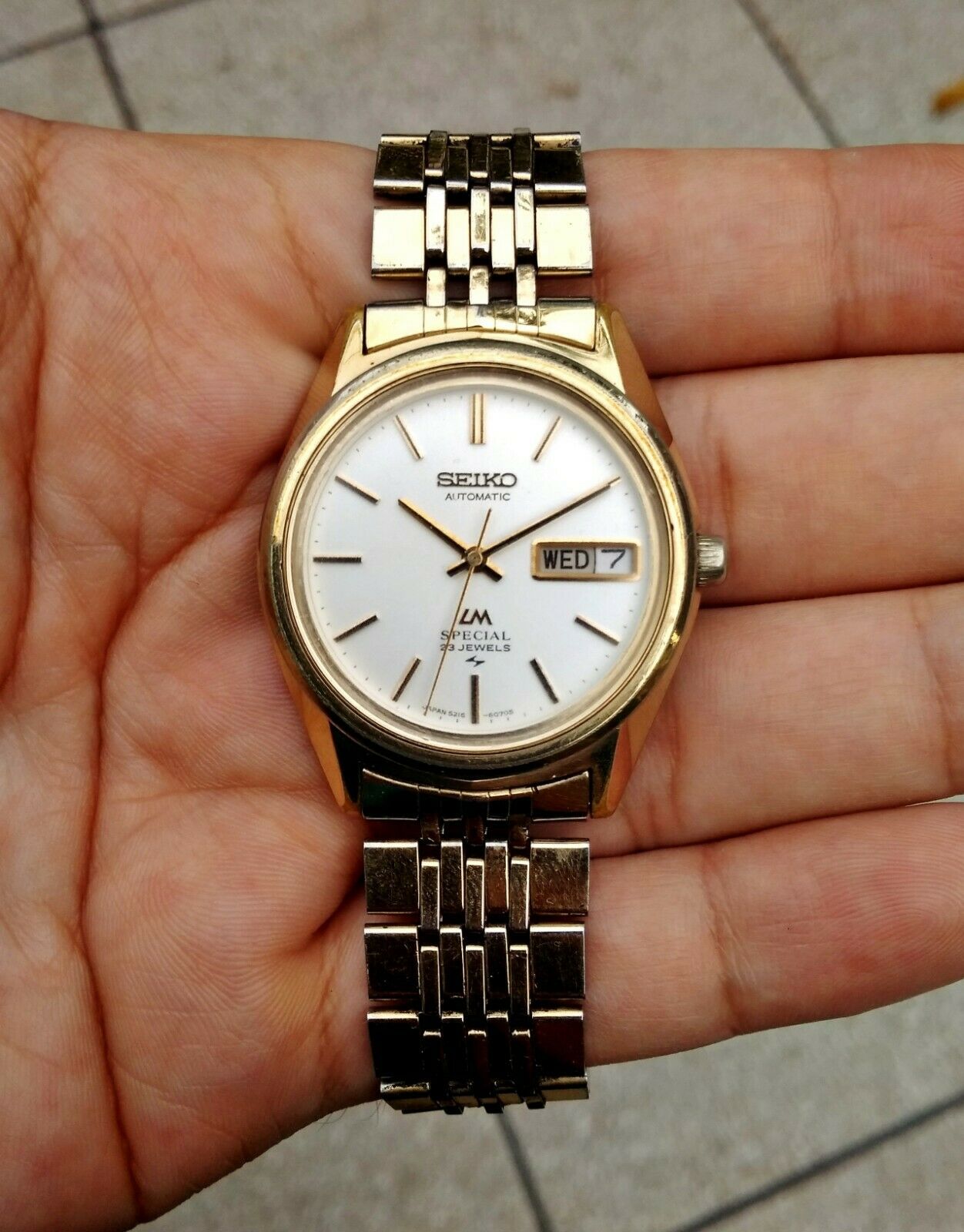 Vintage Seiko LM special 5216 6050 | WatchCharts Marketplace