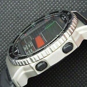 Rare Citizen Vintage Digital Watch D120 WIND JACK YACHT SAILING