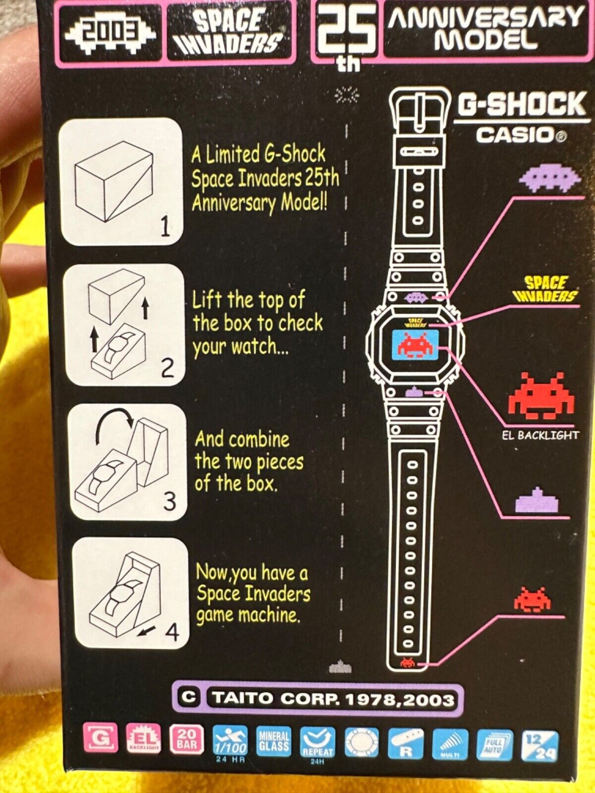 CASIO G-SHOCK DW-5600VTSI -1TJR Space Invader ???? Watch dw5600