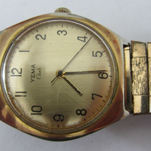 Montre Vintage Mécanique , LUBIN , Fonctionne . Montre gaucher. - UK